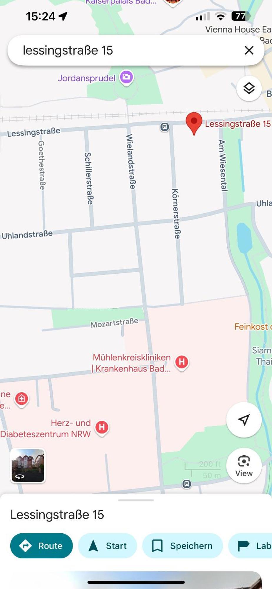 Apartment Am Kurpark Bad Oeynhausen Eksteriør billede